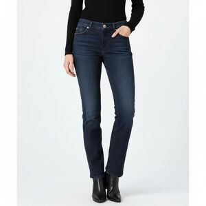 Marciano Low Rise Jeans Slim Straight Leg Dark Wash Denim Womens Size 25 Blue